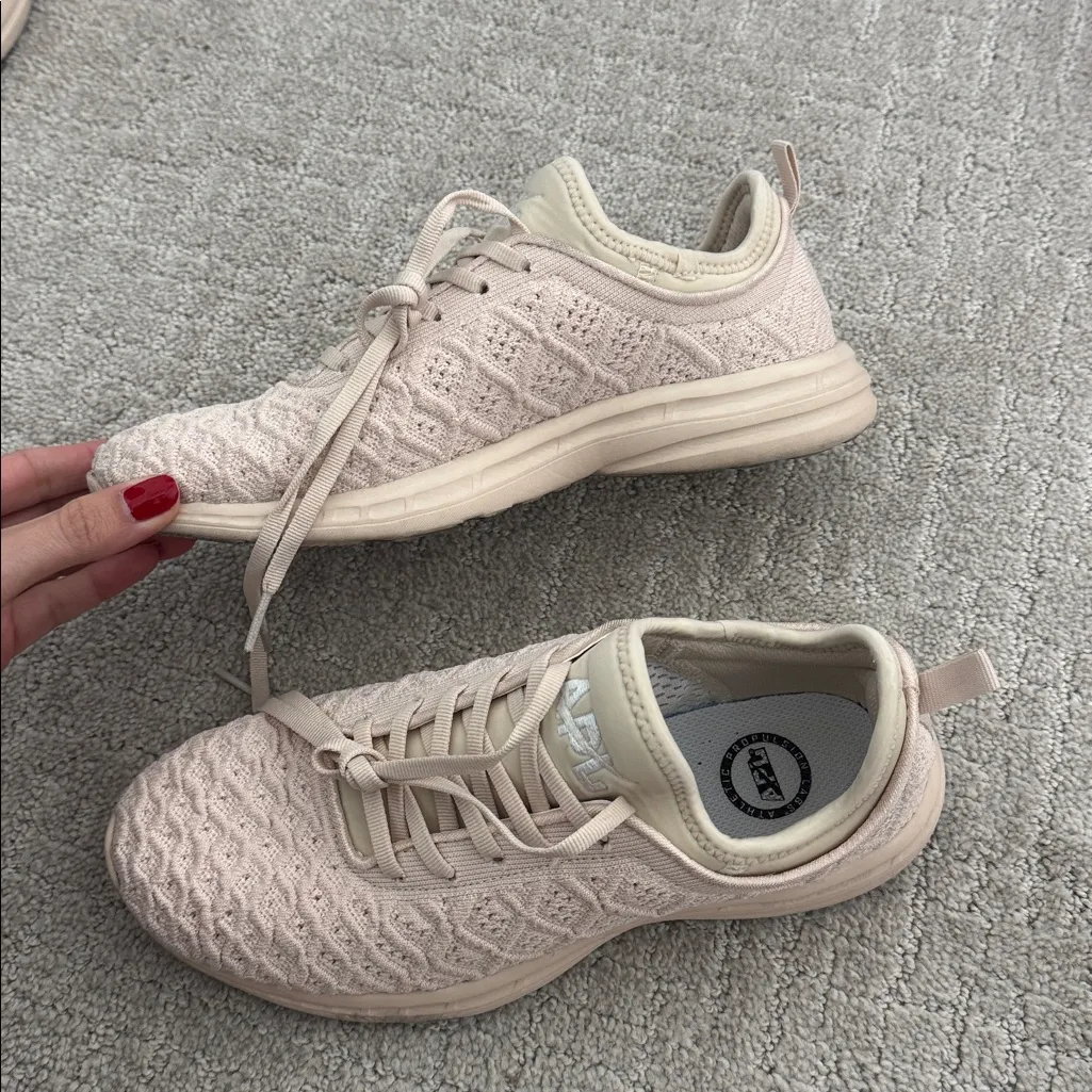 APL Techloom Phantom Sneakers sandcastle cream off white ecru beige offwhite - Image 3