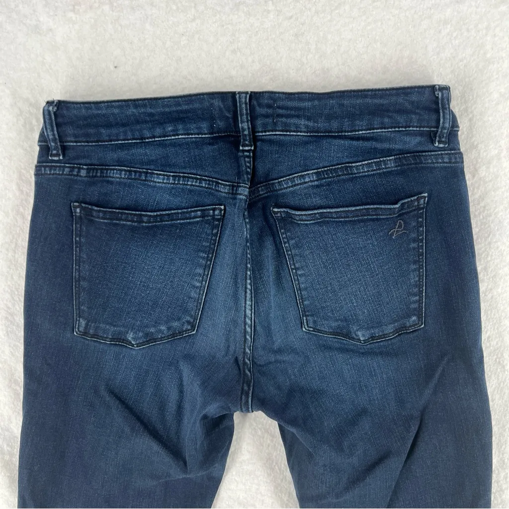 DL1961 Margaux Women's Dark Blue Denim Skinny Ankle Jeans Size 31 - Image 6