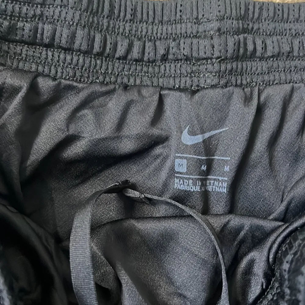 Nike Black Swoosh Running Shorts Size Medium - Image 2