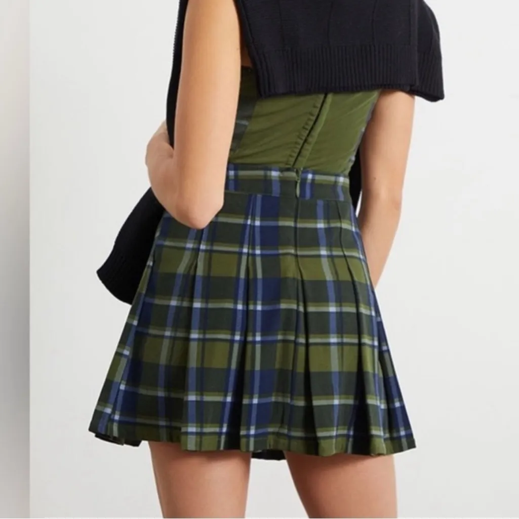 We Wore What plaid pleated tennis skort - Image 6