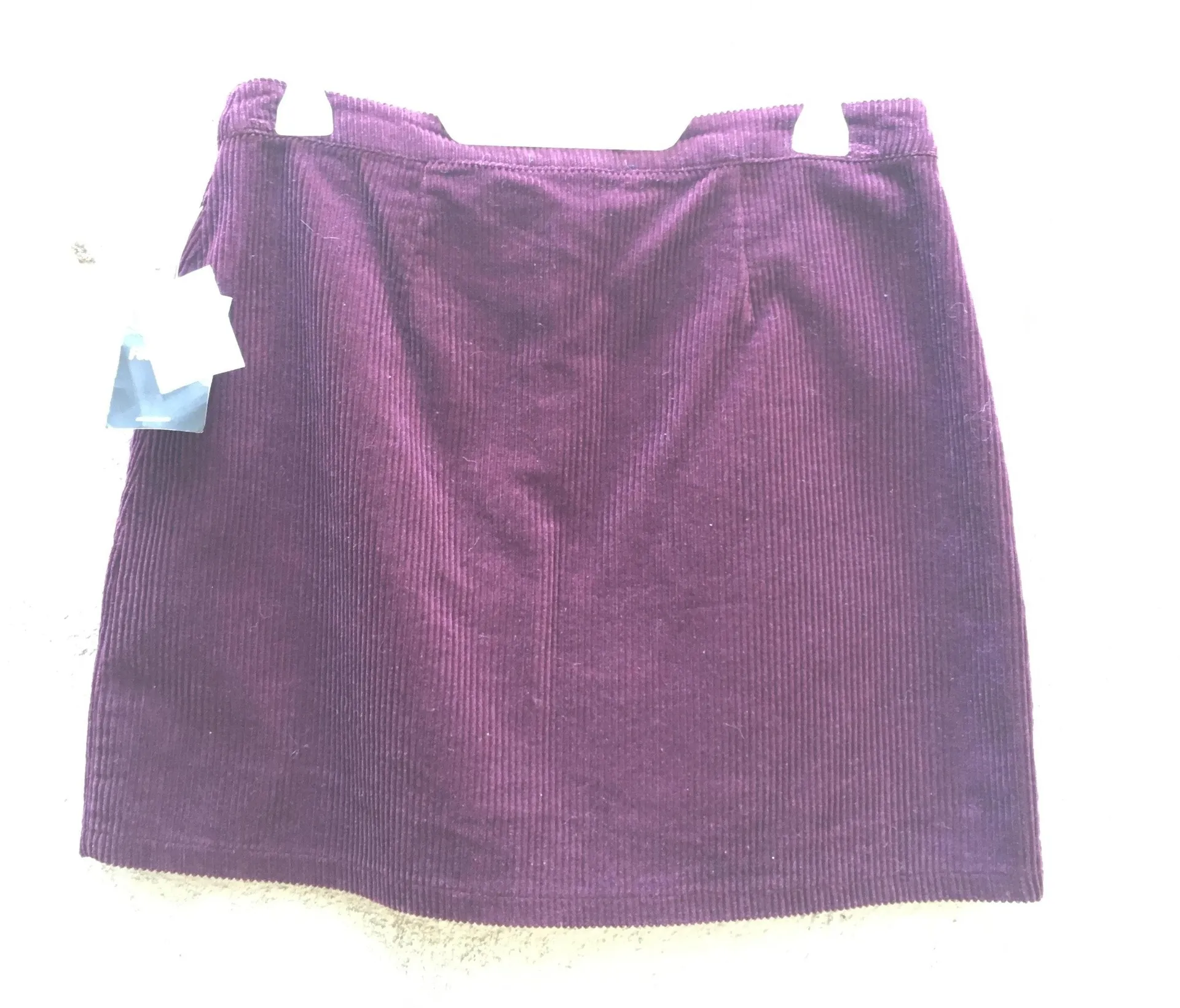 Purple Corduroy Skirt - Image 4