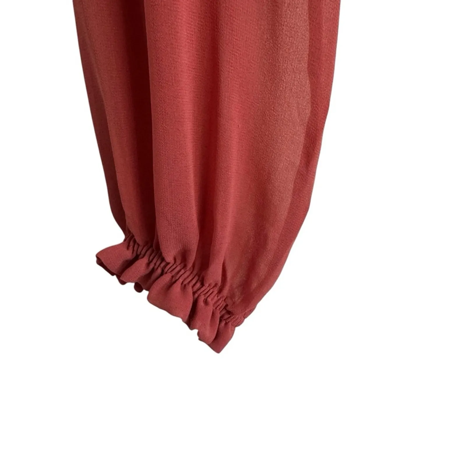 Wilfred Aritzia Wistful Rosy Red Blouse - Image 7