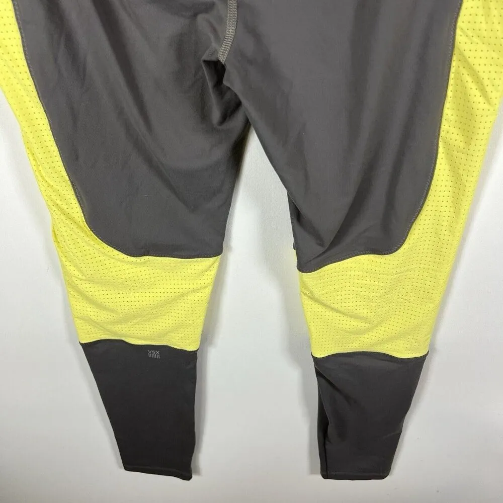 VSX Sport Knockout Tight Full Length Neon Mesh Panel‎ Leggings Size L Athletic - Image 7