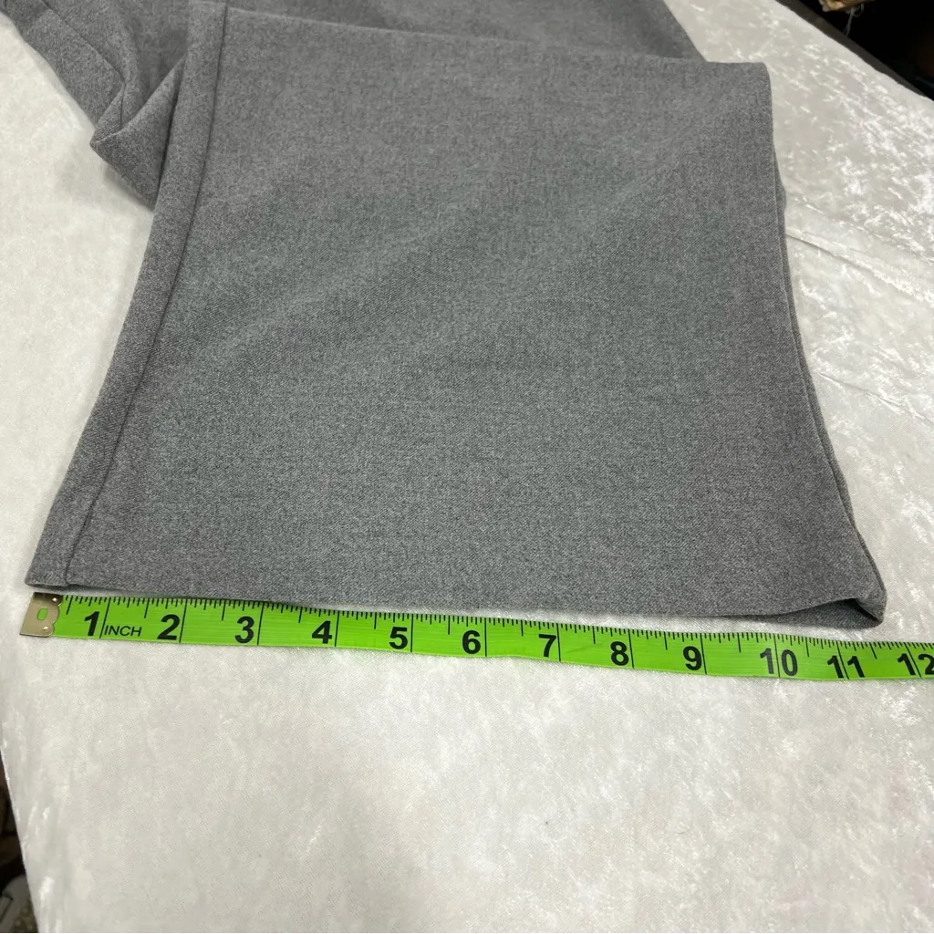 Abercrombie & Fitch xl tailored pleated Gray wide leg pants - Image 7