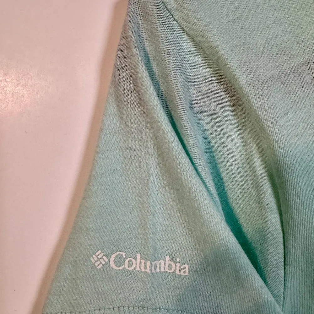 Columbia women’s Mint Green “Find Your Wild” S/S Graphic Tee Size L NWT - Image 9