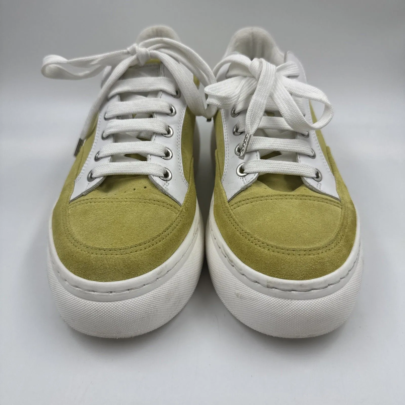 Labucq LB Tour/204201 Sneaker Tennis Shoe 38 Women Lime Green Yellow Size 7 - Image 2