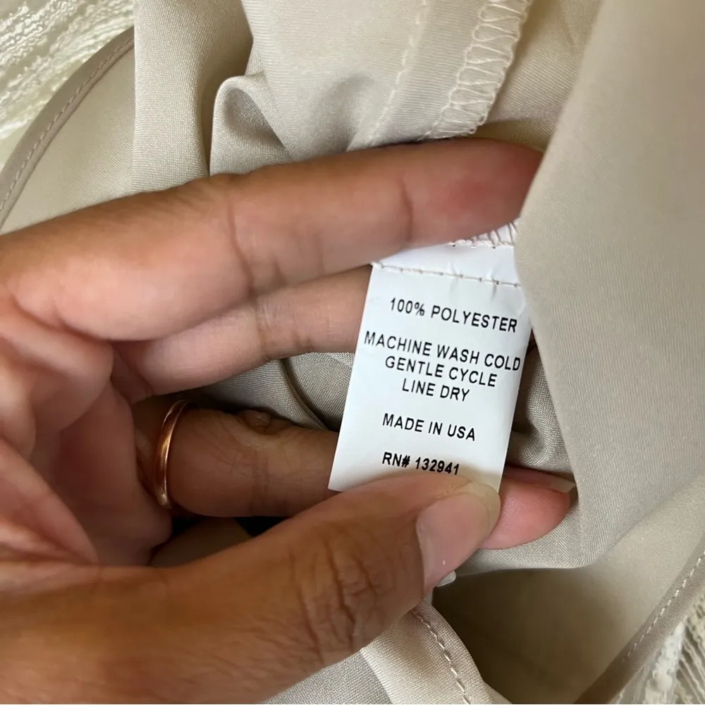 Amanda Uprichard Lace Merris Top in Ivory - Image 7