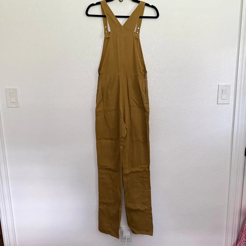 Reformation Fella Cotton Canvas Overalls 4 - Image 6