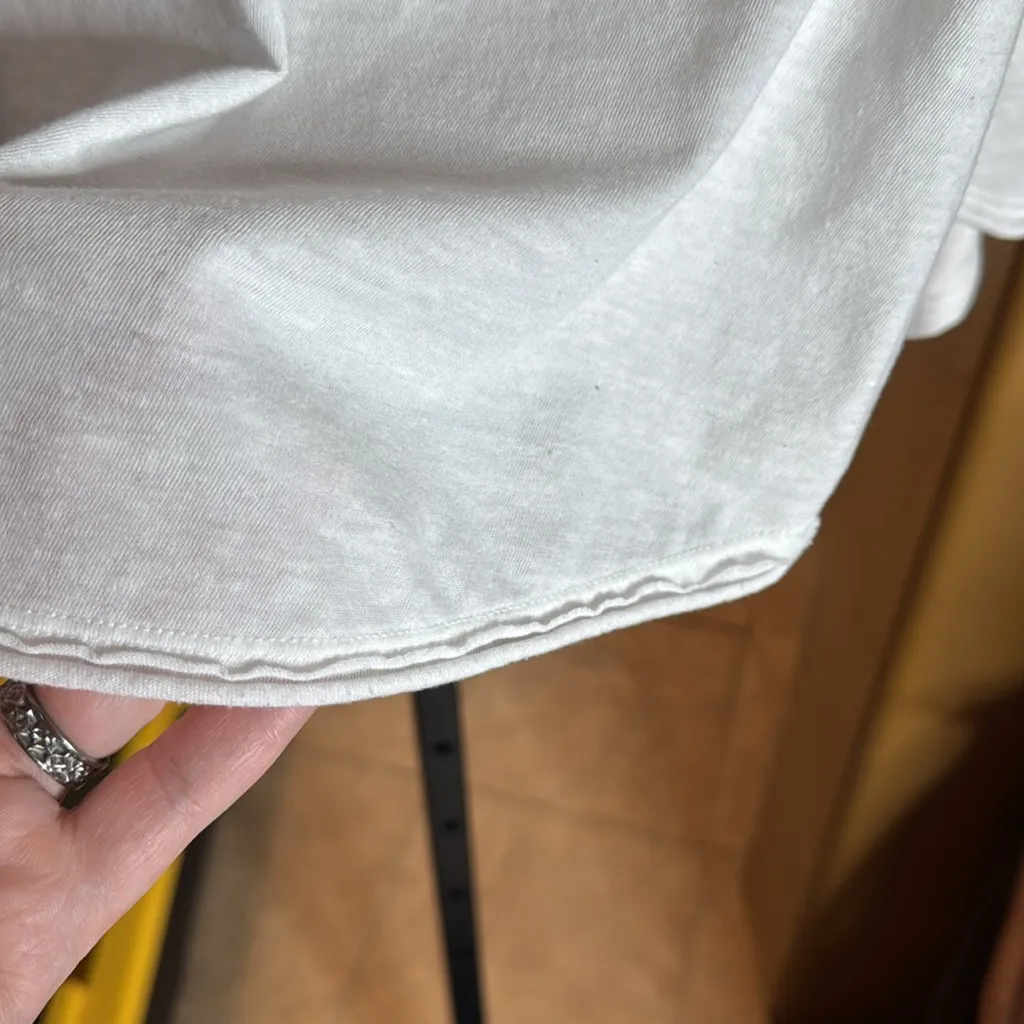 Free People We The Free All You Need Tee White Size XS Oversized - Image 15