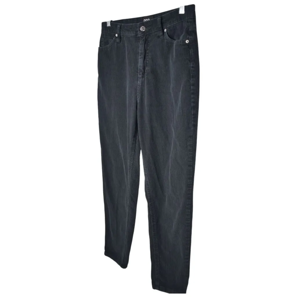 BDG Urban Outfitters Mum High-Rise Black Corduroy Pants Size‎ 27 100% Cotton - Image 5