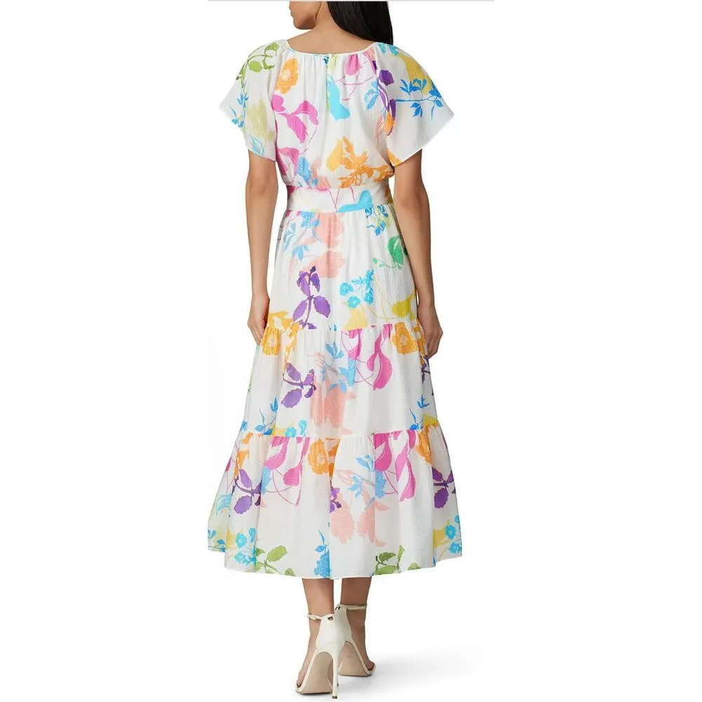 Tanya Taylor Printed Ella Dress Rent the runway preloved 8 $645 - Image 2