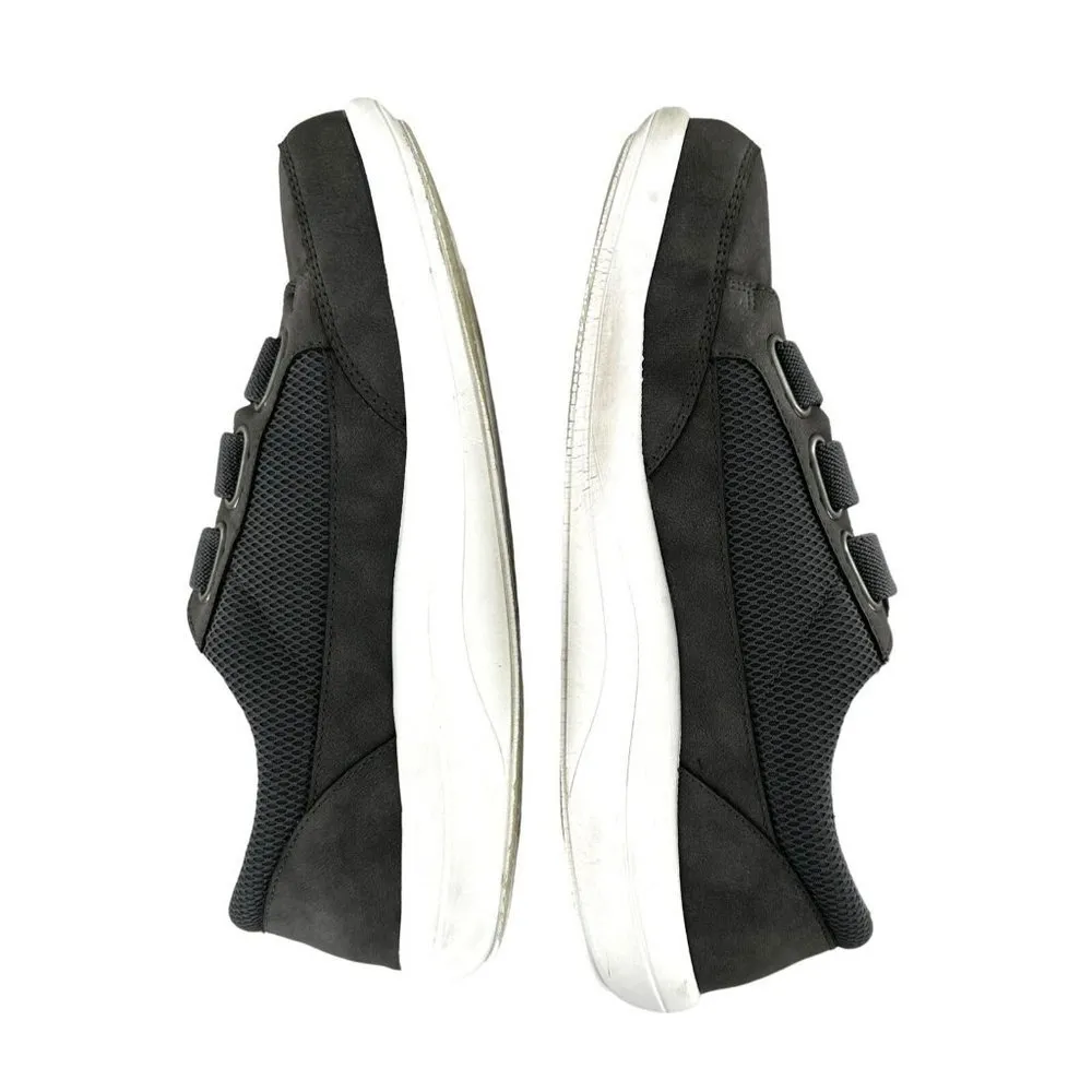 Alegria Slate Gray Leather and Mesh Sneakers Size 40 Walking Comfort Shoes - Image 4