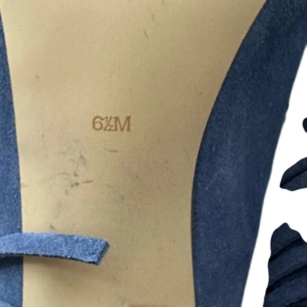 Guess Shoes Ara Studded Fringe Mule Slides Peep Toe Sandals Heels Size 6.5 - Image 9