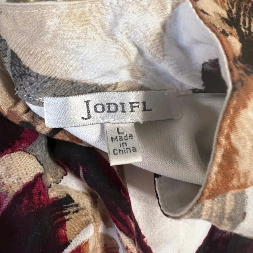 Jodifl large long sleeve floral dress - Image 5