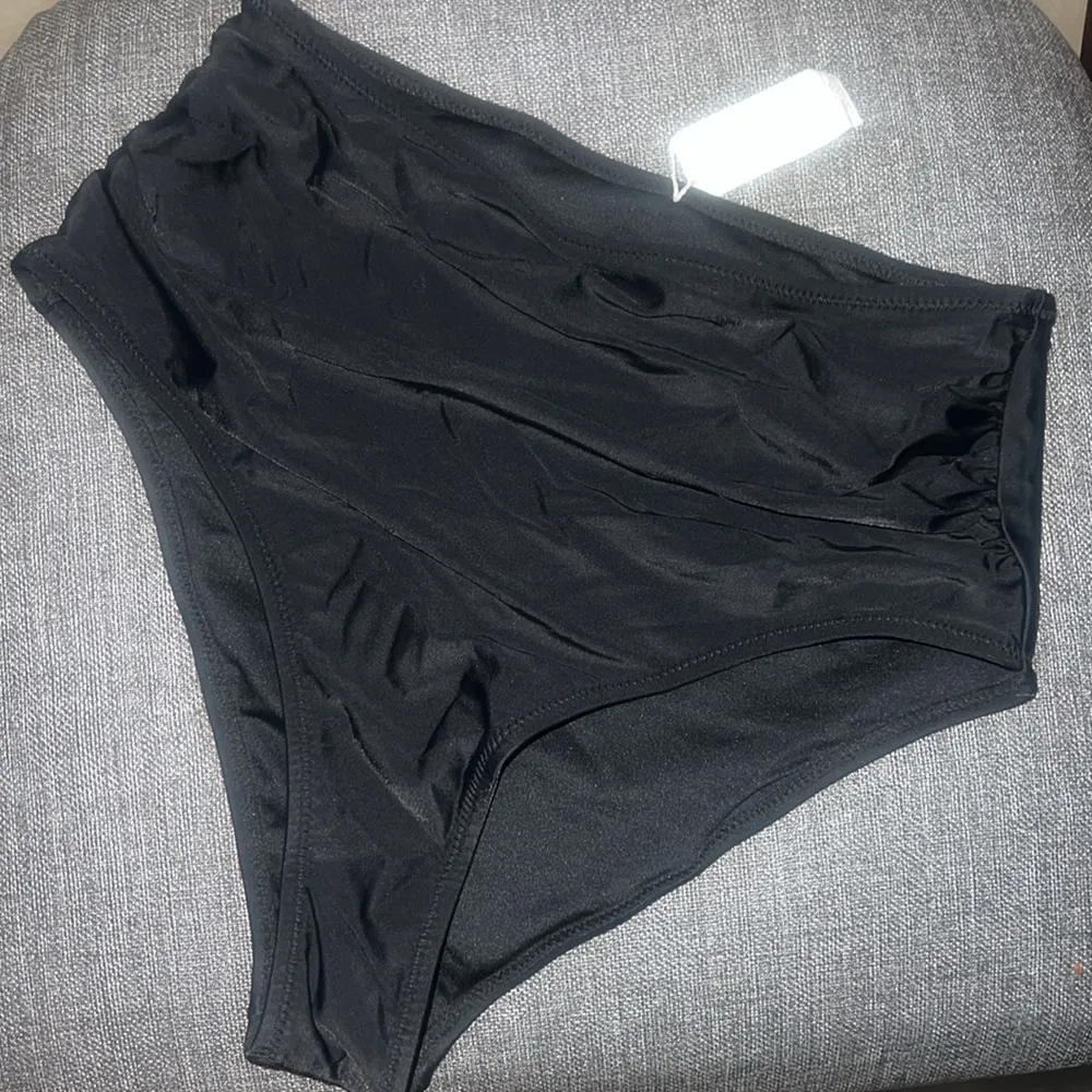 Medium CUPSHE Womens Swimsuit Bikini Bottom High Waisted - Image 3