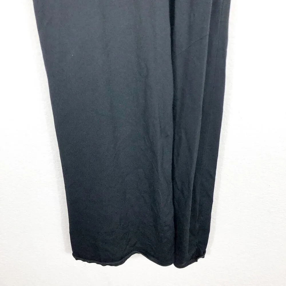 Zara Cowl Neck Black Knit Maxi Dress Small Low Back Resort Wear Minimalist - Image 10