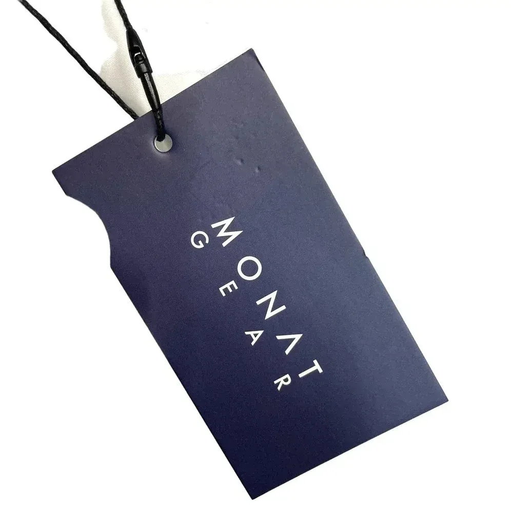 Monat Gear Monat Button Down Shirt White Start Logo‎ Size Medium - Image 10