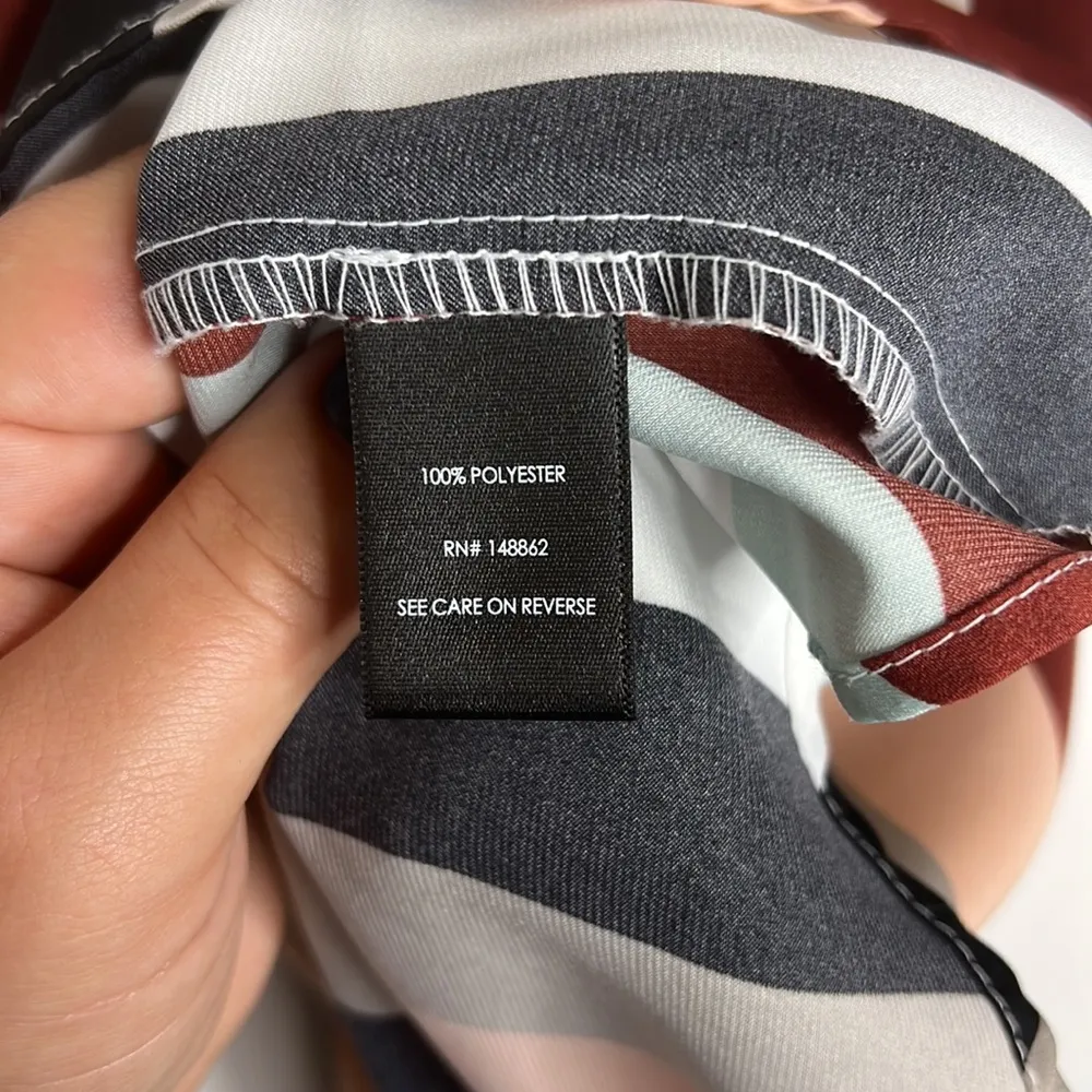 Torrid colorful bold vertical striped Cami tank top - Image 6