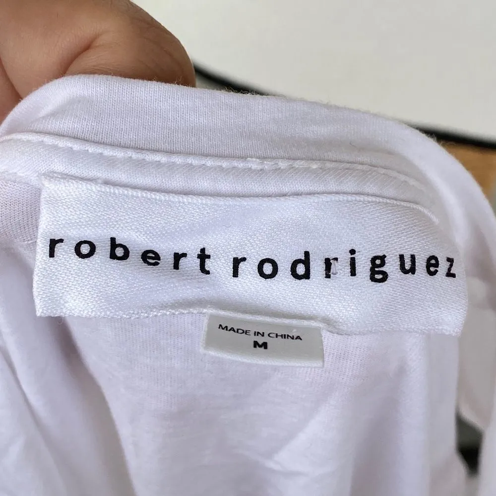 Robert Rodriguez cold shoulder tee size medium - Image 9