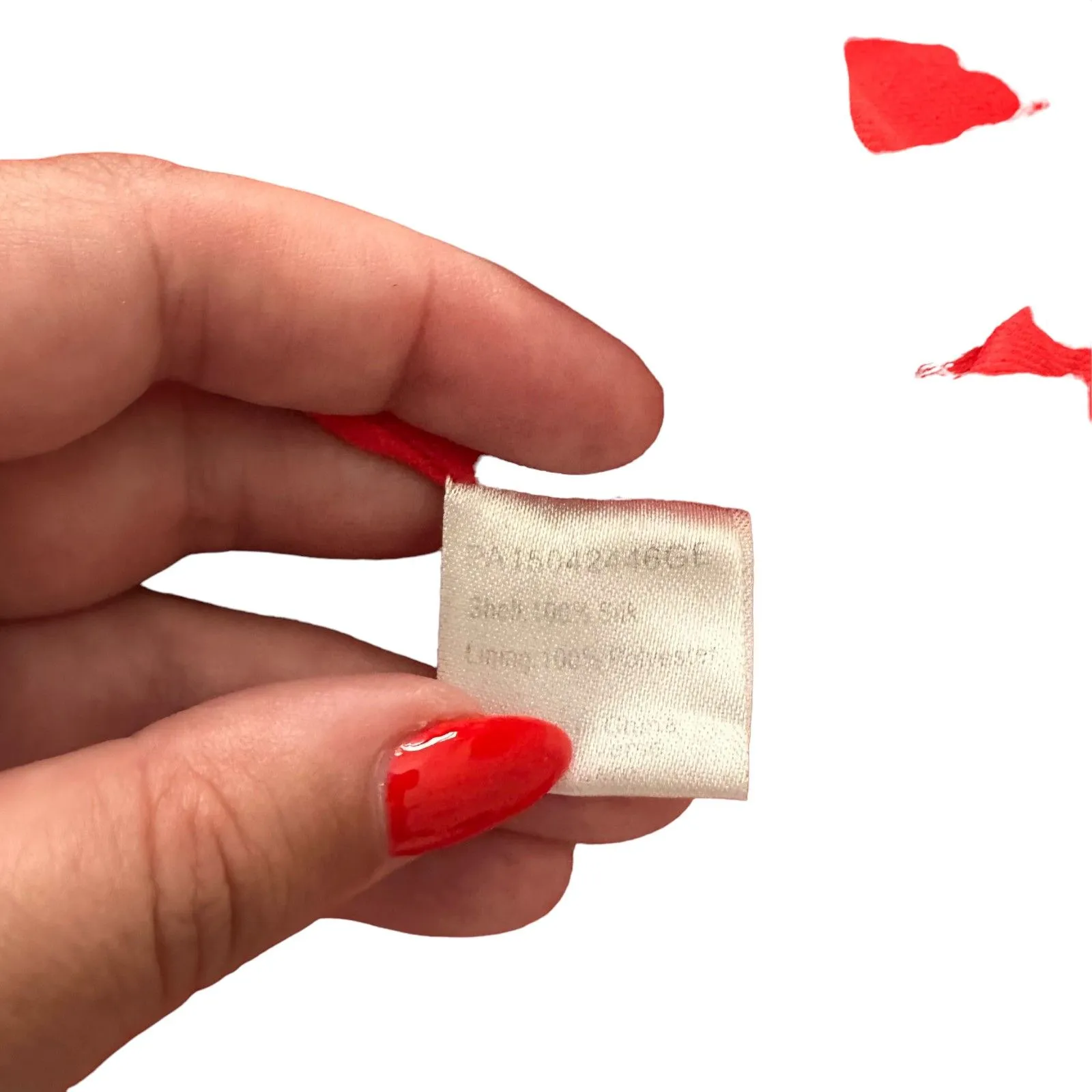 PARKER Williame Silk Halter Mini Dress Red Sz Medium‎ - Image 5