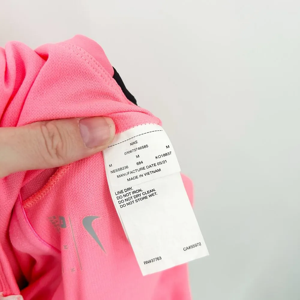 Nike Womens Beach Surf Colorblock Asymmetrical Neck One Shoulder Swimsuit Size M - Image 4