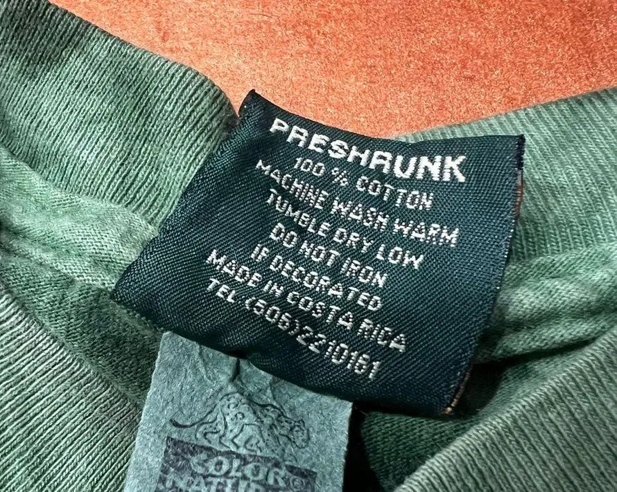 Vintage Costa Rica Tie Dye Green Tree Frog Graphic T - Image 5