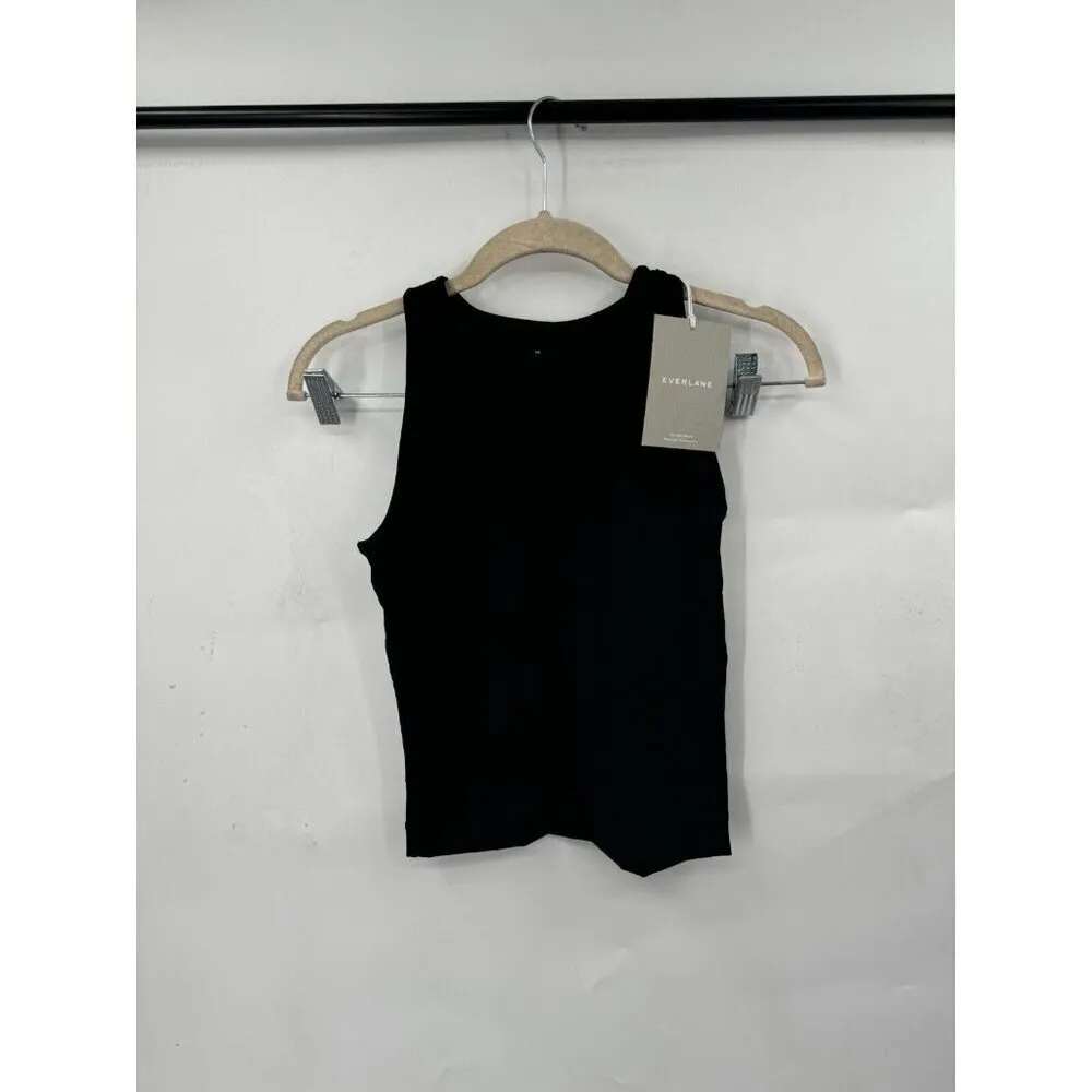 Everlane The‎ Perform Tank Top Black Sz XS Women's Athleisure Sleeveless NEW - Image 2