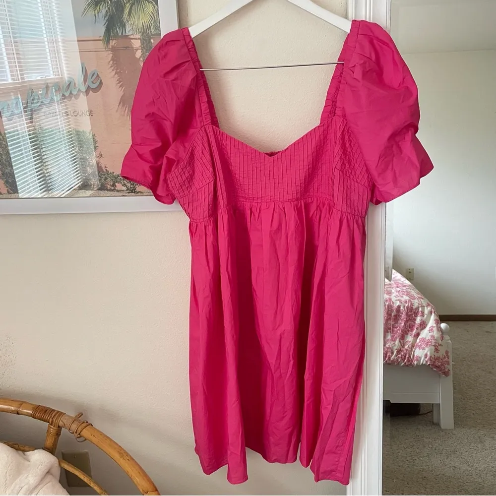 Tuckernuck Hyacinth House French Fuchsia Mini Dress - Image 3