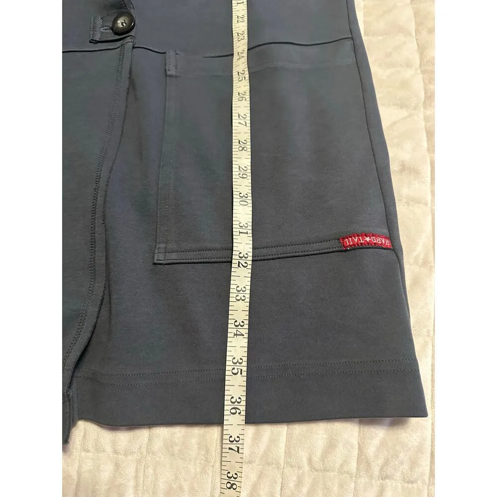 Hard Tail Forever Jacket Women's Medium Gray Cardigan Duster Stretch Coatigan - Image 6