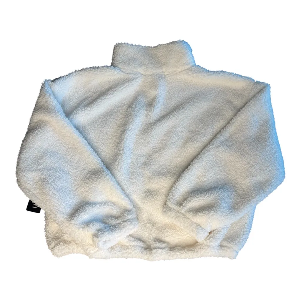 Madden Girl White Sherpa Jogger Set Star Accent - Image 6