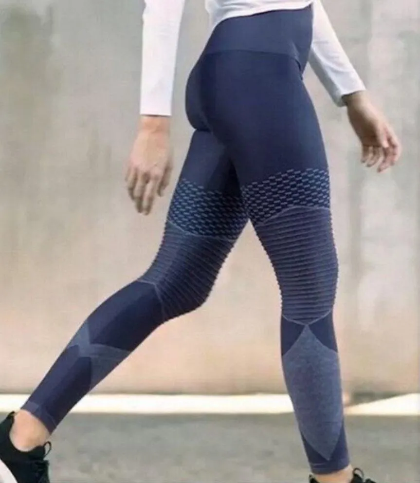 SPANX Seamless Moto Legging- Indigo Sky Size S - Image 4