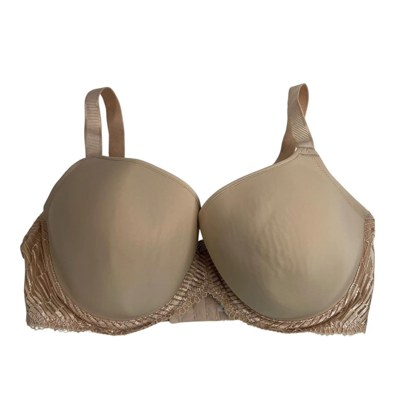 Wacoal 38DDD Bra 853117 La Femme Contour T-Shirt Underwire Beige Smooth Contour - Image 2