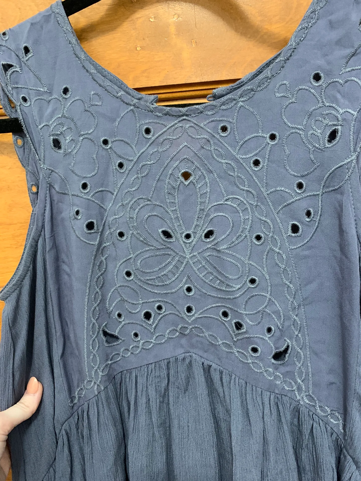 eyelet blouse - Image 4