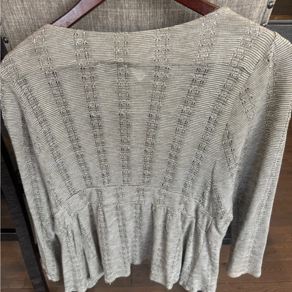 Eyeshadow Gray Women's Cardigan - Image 3
