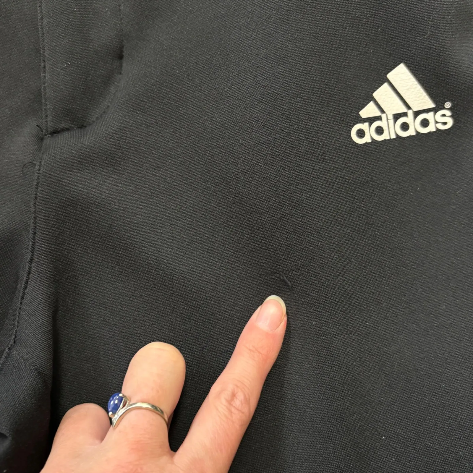 Adidas Womens Black AEROREADY Softball Baseball Pants Athletic Size S - Image 3