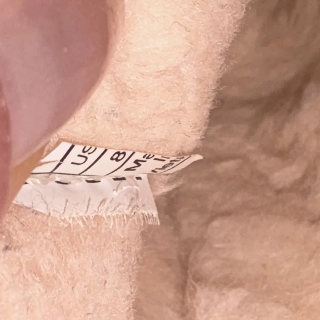 UGG New Heights Cozy Suede Shearling Clogs Chestnut Suede Platform Clogs Size 8 - Image 11