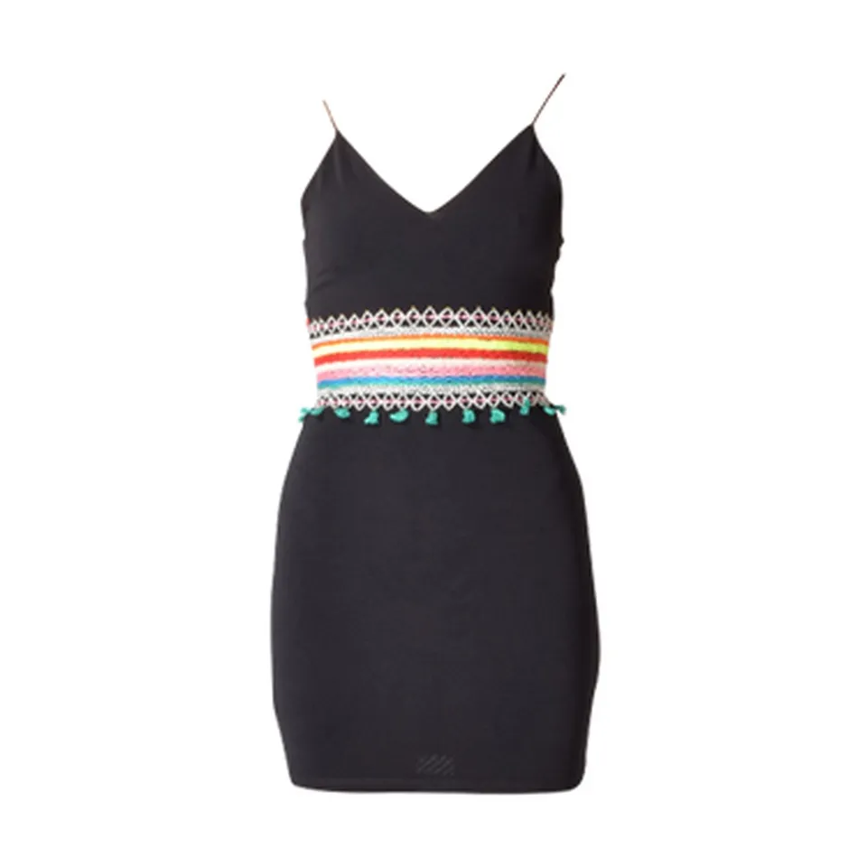 ALICE + OLIVIA Loralee Embroidered Mini Dr… - Image 5