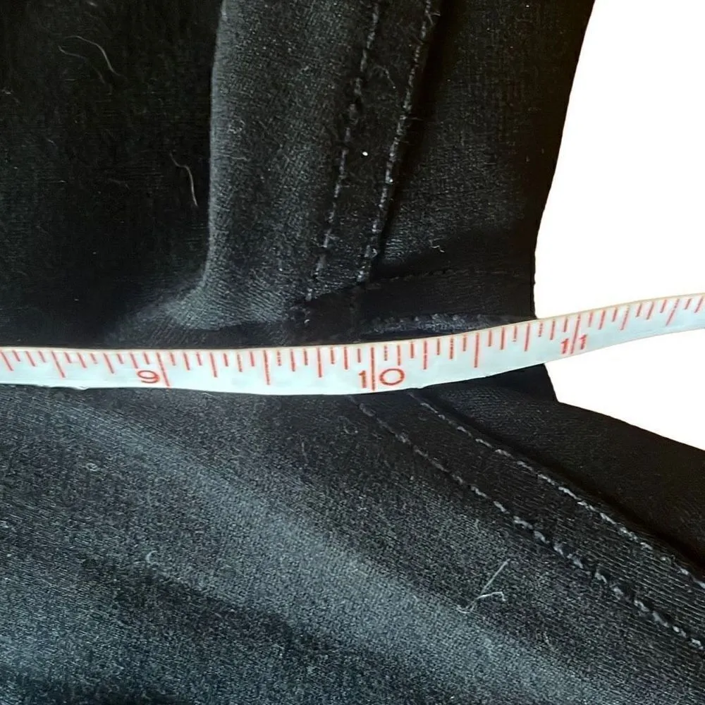 Soft Surroundings Women's Black Straight Leg Casual Pants Size M - Image 8