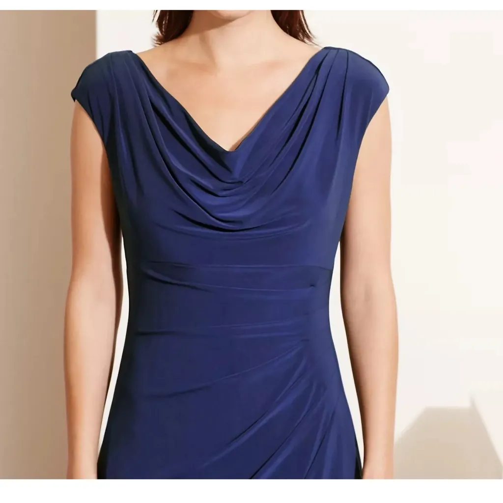 Lauren Ralph Lauren capped sleeve‎ Brandie dress size 8 - Image 2