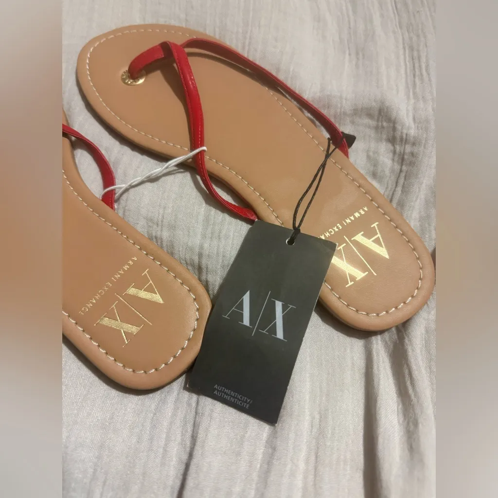 ARMANI EXCHANGE sandals NEW WITH TAGS - Image 2
