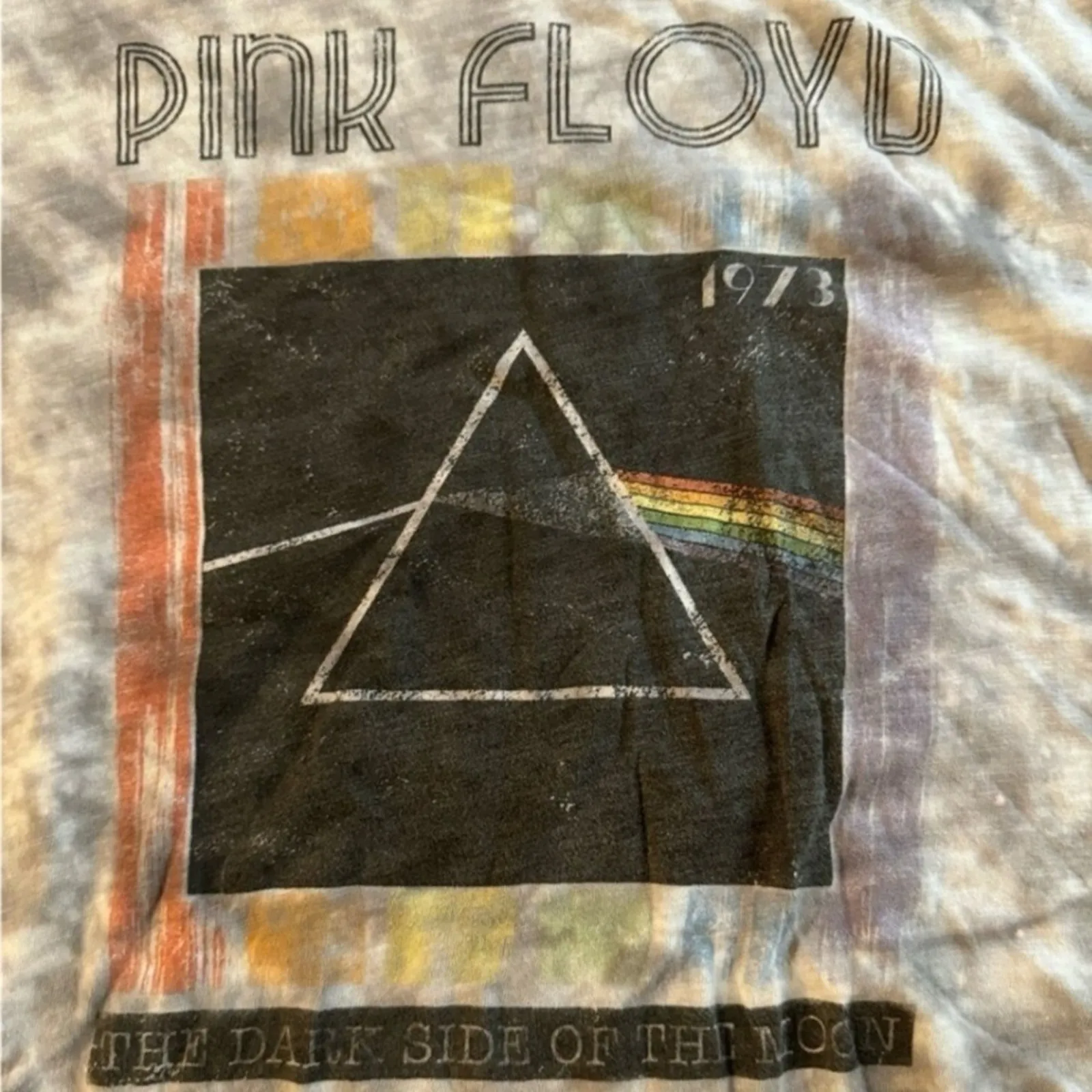 Pink Floyd Oversized Tie Dye Graphic Knit Riot T - Image 6