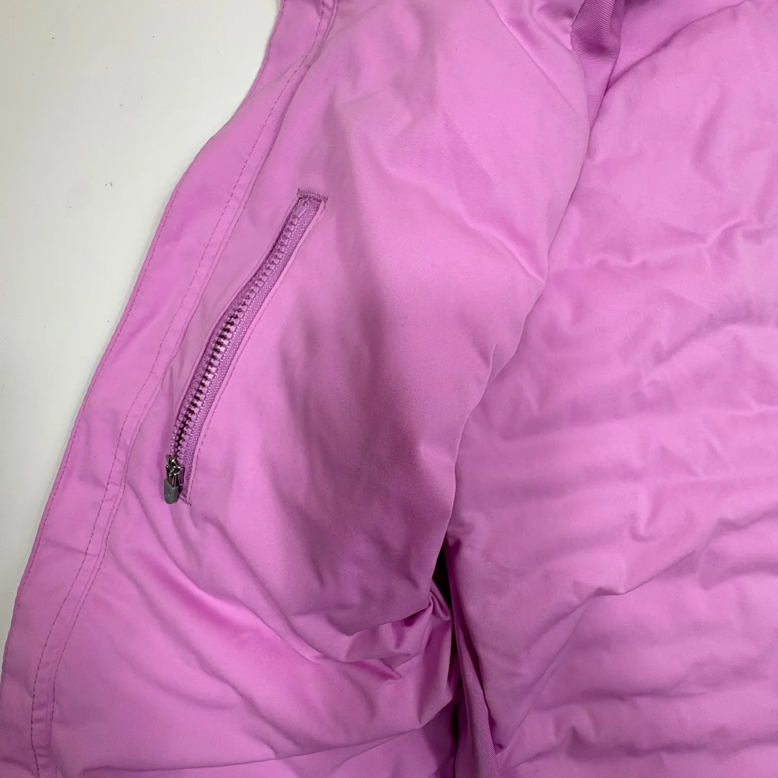Peter Millar Women Pink Fuse Elite Golf Vest Full Zip Puffer Lightweight M - Image 12