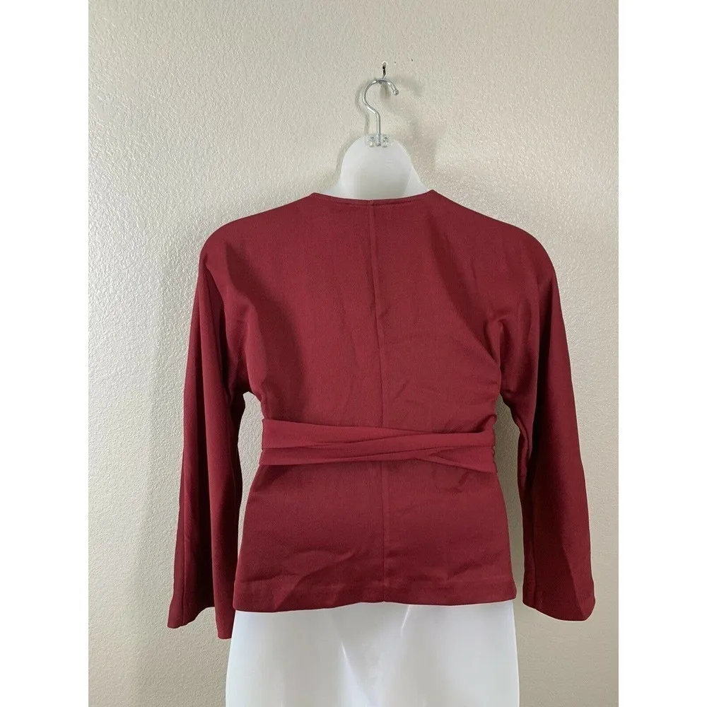 L’ Academie The Bonnie Wrap Top - Image 4