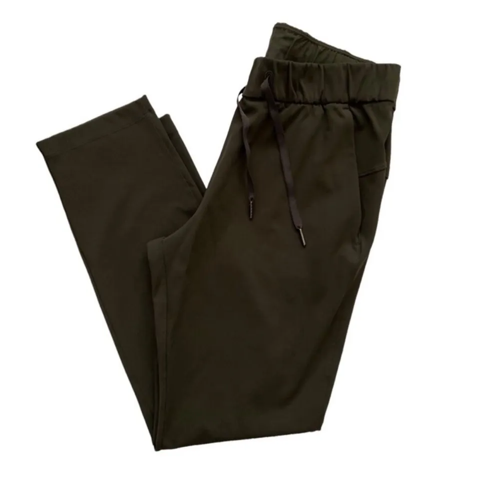 Lululemon on the fly jogger pants Olive green 2 - Image 9