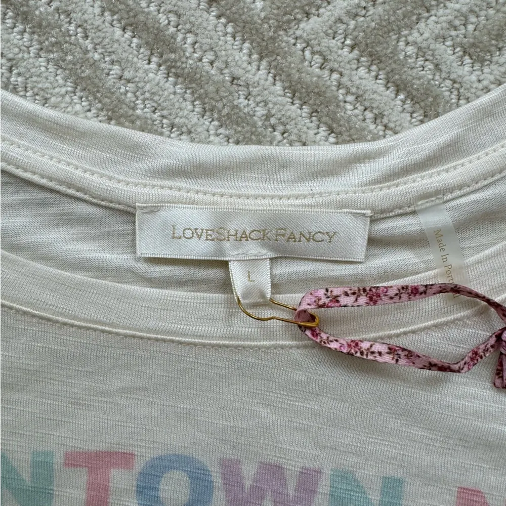 NWT LoveShackFancy Calix City Tee - Image 2