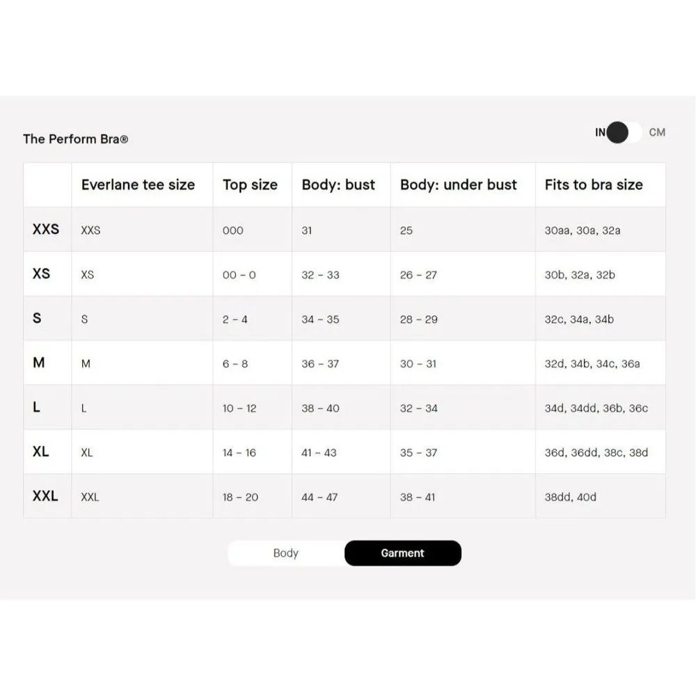 Everlane Womens The Perform Bra Sports Bra Stretch Activewear Copper Brown XS - Image 6