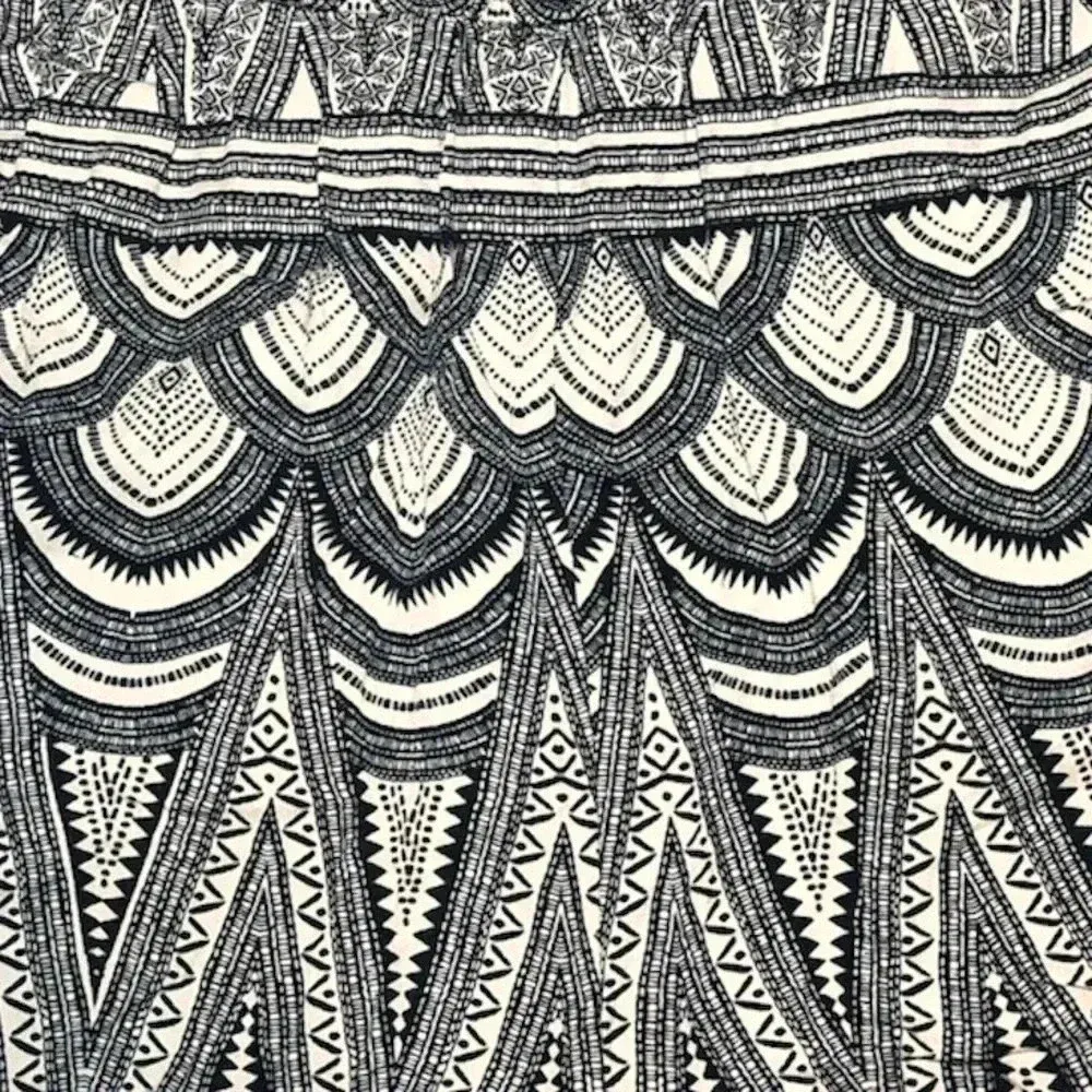 H&M Navy & White Printed Romper - Image 6