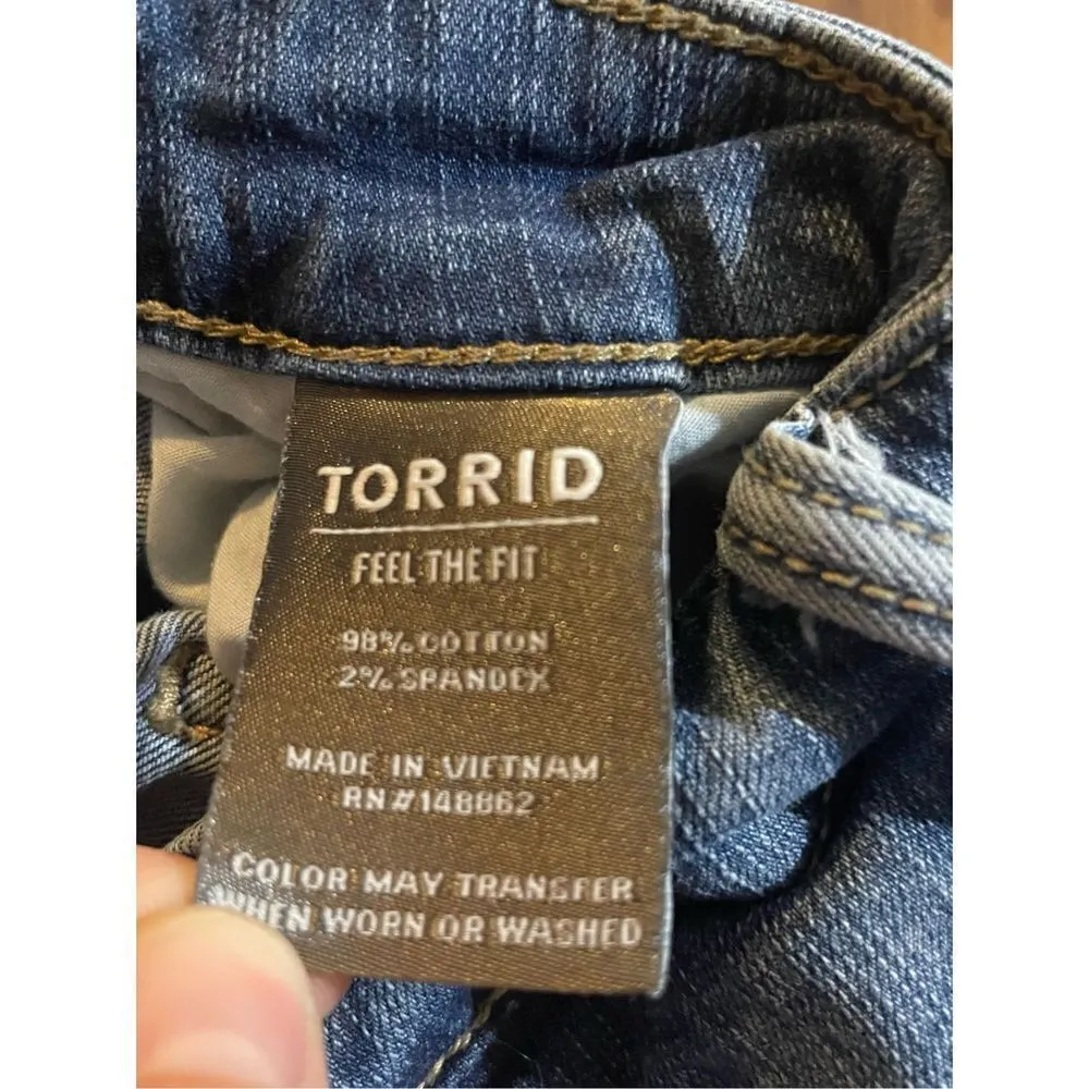 Torrid Feel the Fit Mid rise skinny vintage skinny 18R - Image 7