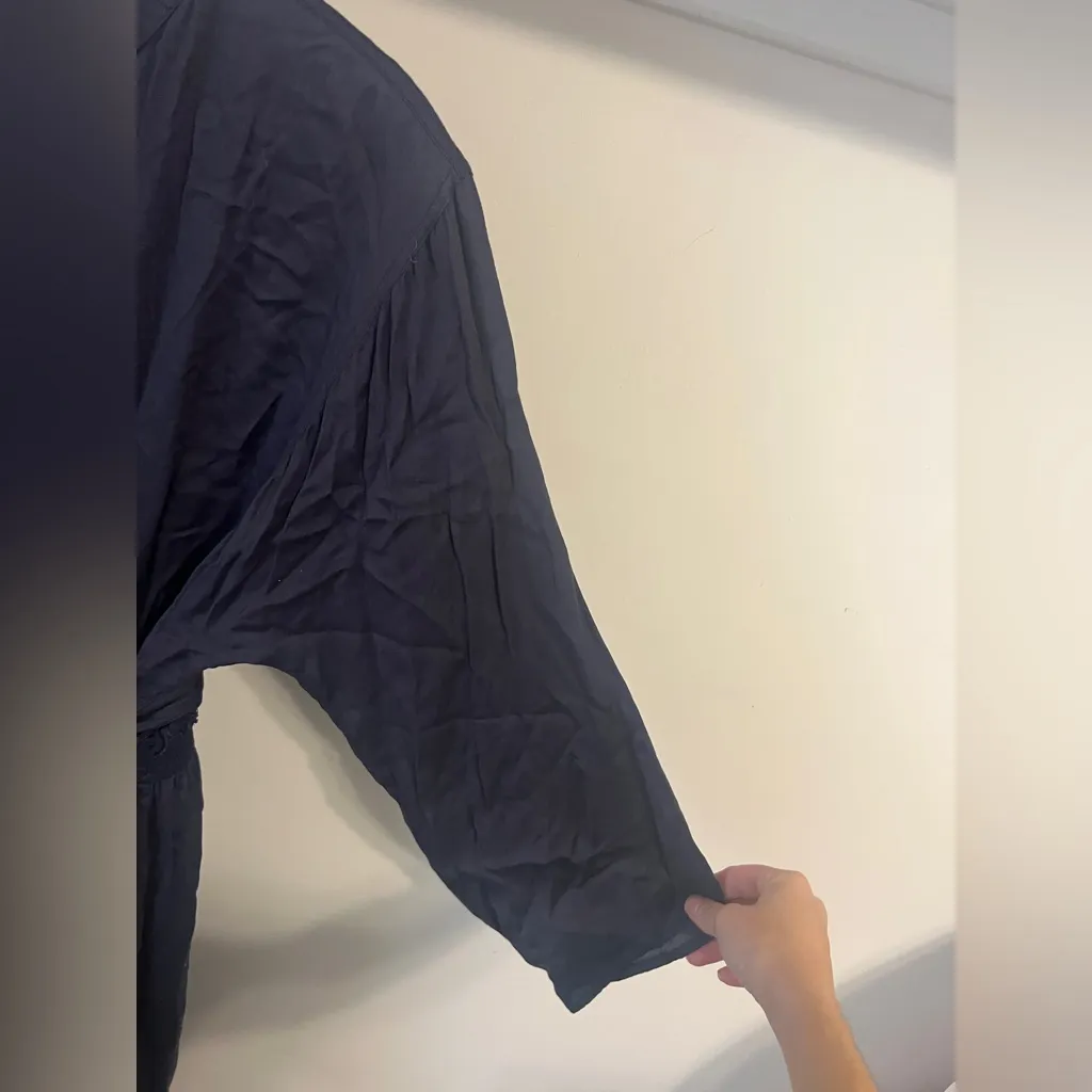 Apiece Apart Midnight Blue Dress - Image 3