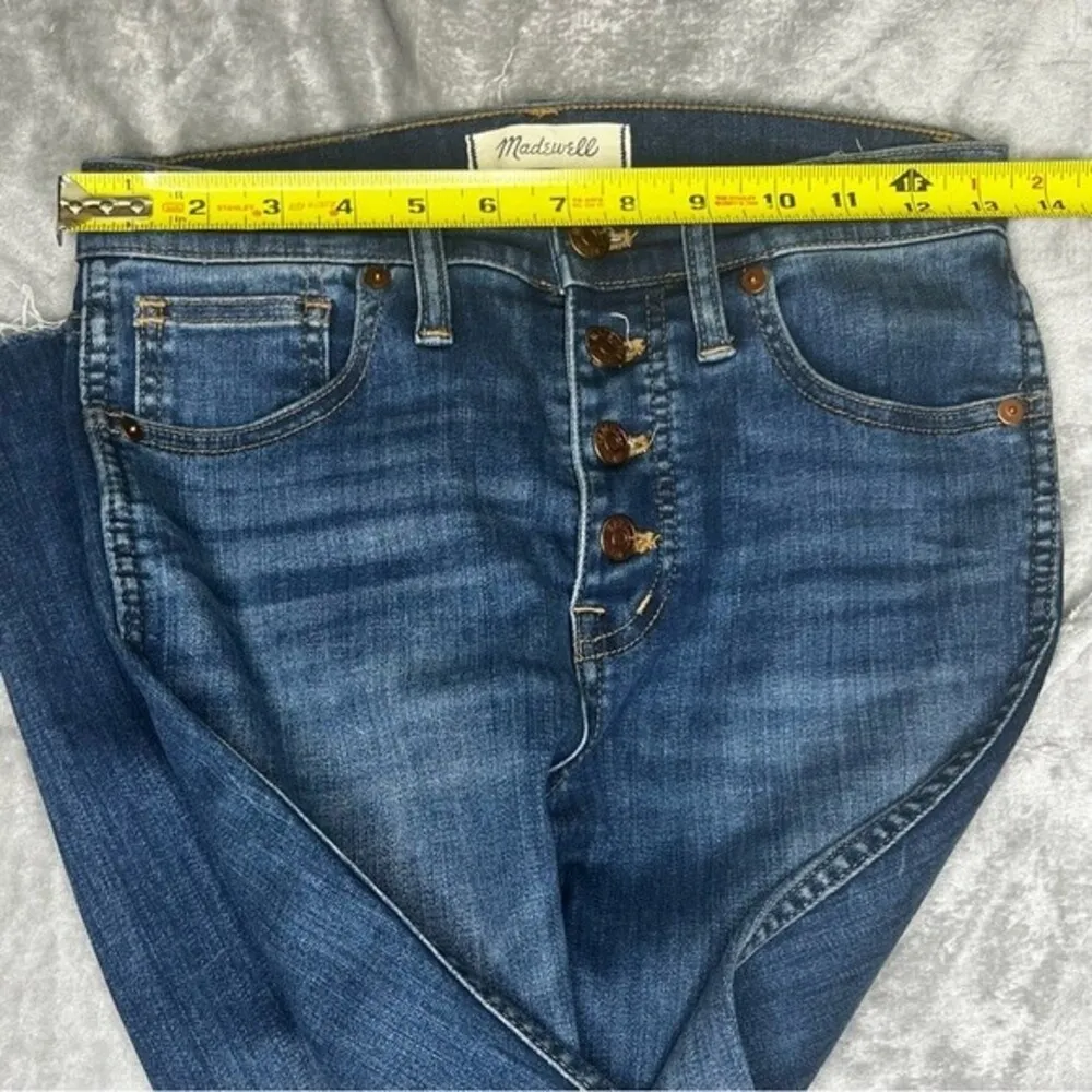 Madewell 10" High-Rise Skinny Crop Jeans: Button-Front TENCEL™ Denim Edi… - Image 5